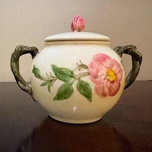 Franciscan Desert Rose Sugar Bowl with Lid